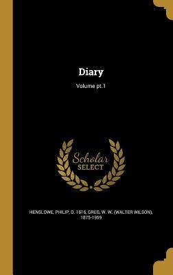 Diary; Volume pt.1