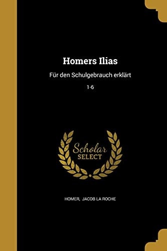Homers Ilias Für den Schulgebrauch erklärt; 1-6