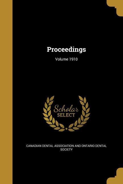 Proceedings; Volume 1910