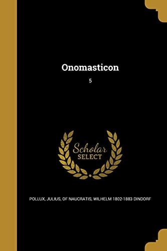 Onomasticon; 5