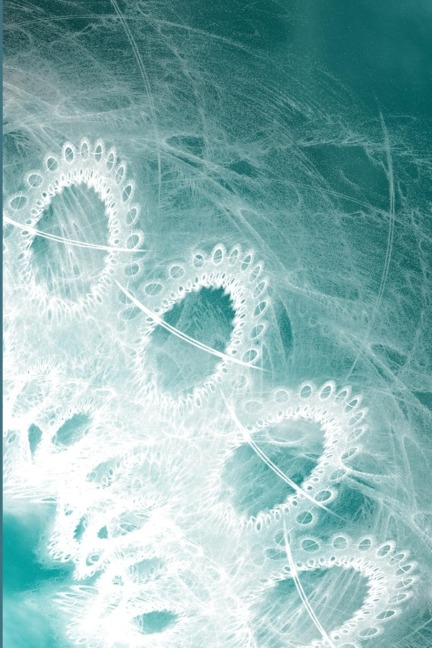 LETTERS To MYSELF JOURNAL - WHITE LACE ON TEAL METAL: a 42-page journal with exquisite artwork on every page.