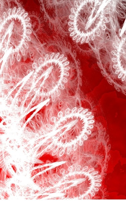 LETTERS TO MYSELF JOURNAL - White Lace on Red Metal: a 42-page journal with exquisite artwork on every page.