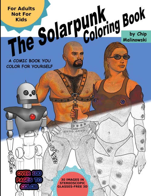 The Solarpunk Coloring Book