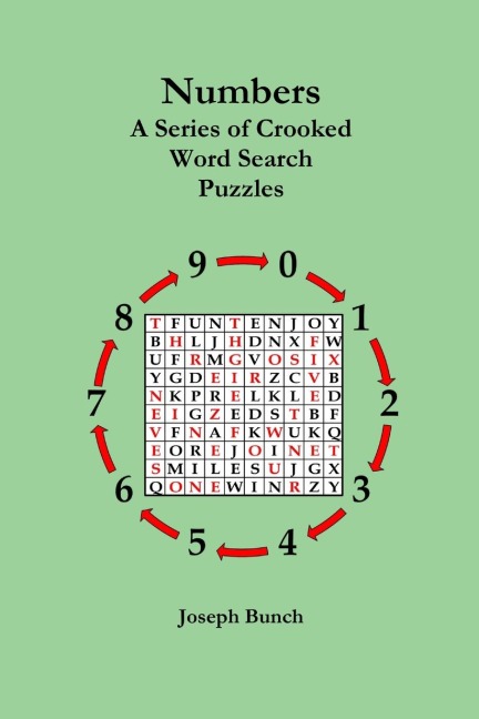 Numbers: A Series of Crooked Word Search Puzzles