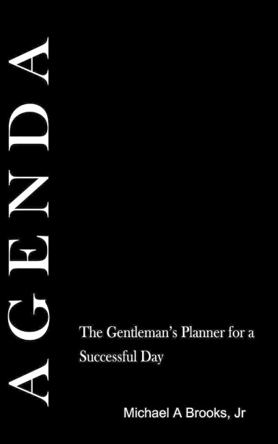 Agenda: The Gentlemens Planner for a Successful Day (Black)