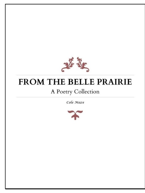 FROM THE BELLE PRAIRIE: A Poetry Collection