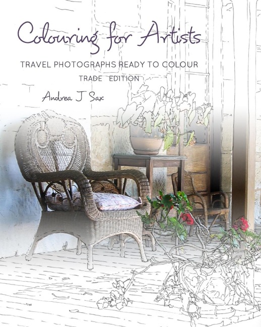 Colouring for Artists: Travel Photographs Ready to Colour - Trade Edition