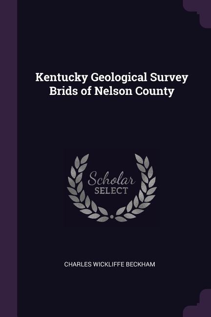 Kentucky Geological Survey Brids of Nelson County