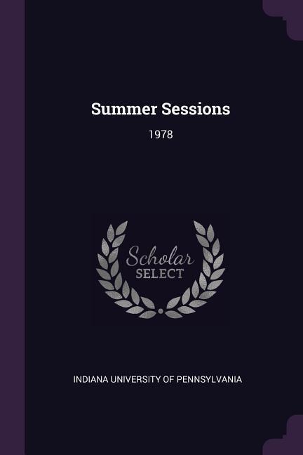 Summer Sessions: 1978