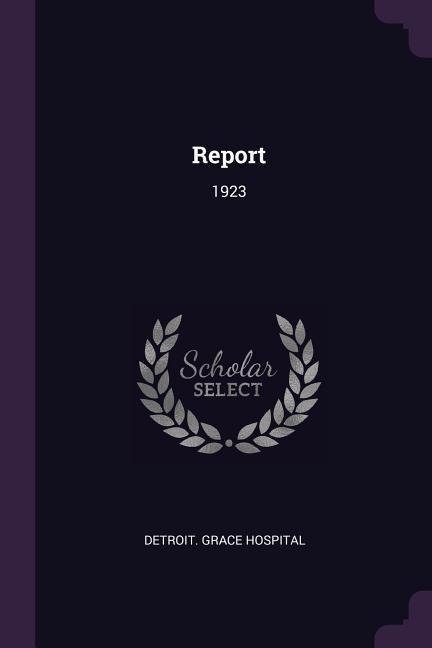 Report: 1923