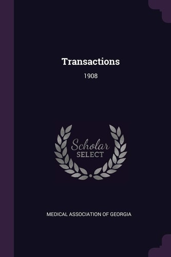 Transactions 1908