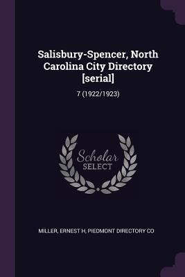 Salisbury-Spencer, North Carolina City Directory [serial]: 7 (1922/1923)