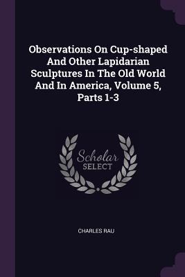 Observations On Cup-shaped And Other Lapidarian Sculptures In The Old World And In America, Volume 5, Parts 1-3