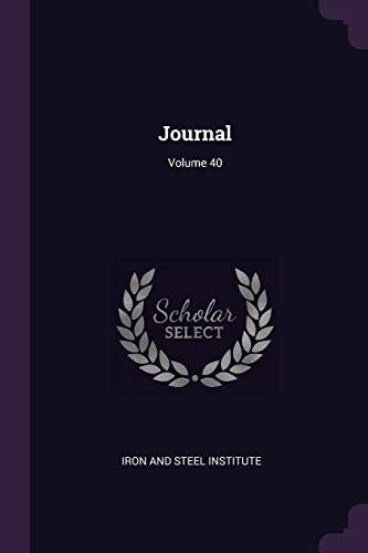 Journal; Volume 40