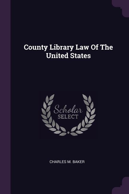 County Library Law Of The United States