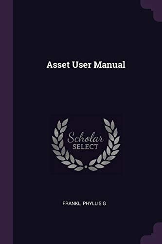 Asset User Manual