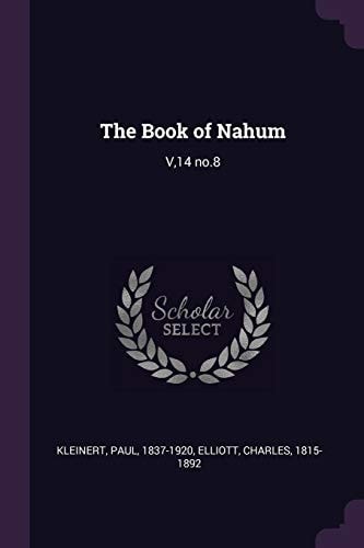 The Book of Nahum V,14 No. 8