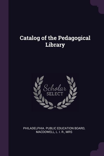 Catalog of the Pedagogical Library