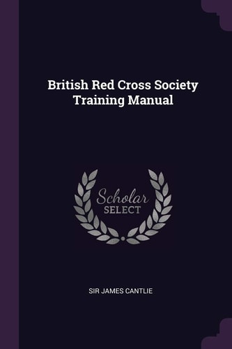 British Red Cross Society Training Manual