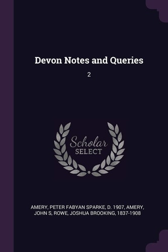 Devon Notes and Queries 2