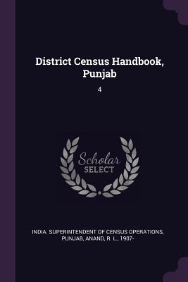 District Census Handbook, Punjab: 4