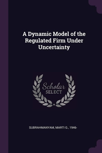 A Dynamic Model of the Regulated Firm Under Uncertainty