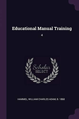 Educational Manual Training 4