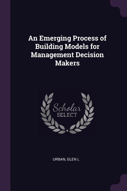 An Emerging Process of Building Models for Management Decision Makers