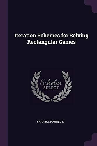 Iteration Schemes for Solving Rectangular Games