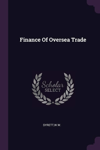Finance Of Oversea Trade