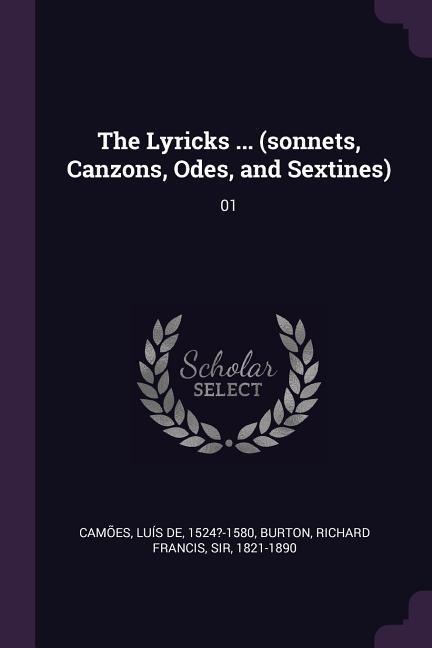 The Lyricks ... (sonnets, Canzons, Odes, and Sextines): 01