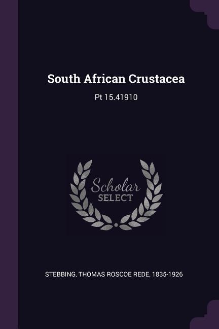South African Crustacea: Pt 15.41910