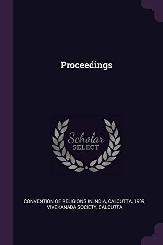 Proceedings
