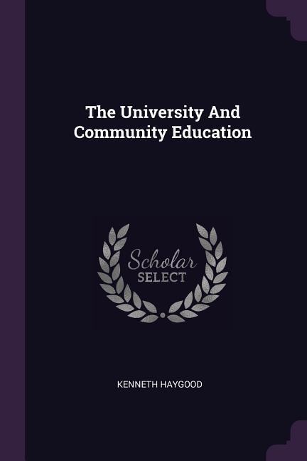 The University And Community Education