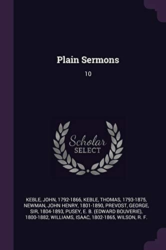 Plain Sermons 10