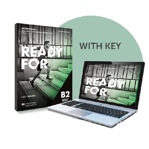 Ready for B2 First 4th Edition Workbook and Digital Workbook with Key and access to audio