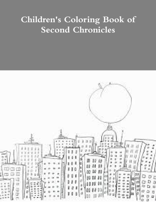 Childrens Coloring Book of Second Chronicles