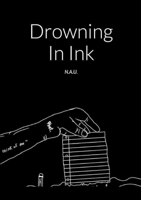drowning in  ink