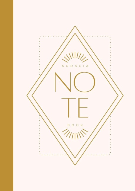Aesthetic A5 Paperback Notebook: Citrine Version