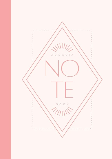Aesthetic A5 Paperback Notebook: Sunstone Version