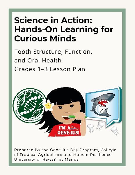 Science in Action: Hands-On Learning for Curious Minds: Tooth Structure, Function, and Oral Health Grades 1-3 Lesson Plan