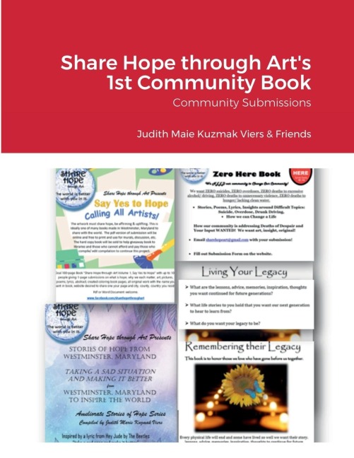 Share Hope through Arts 1st Community Book: Community Submissions