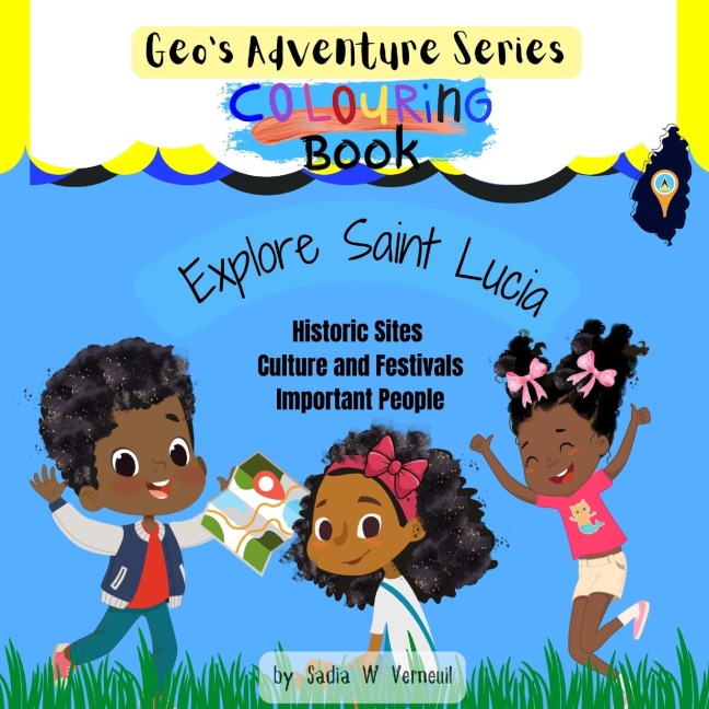 Geos Adventure Series Colouring Book: Explore Saint Lucia