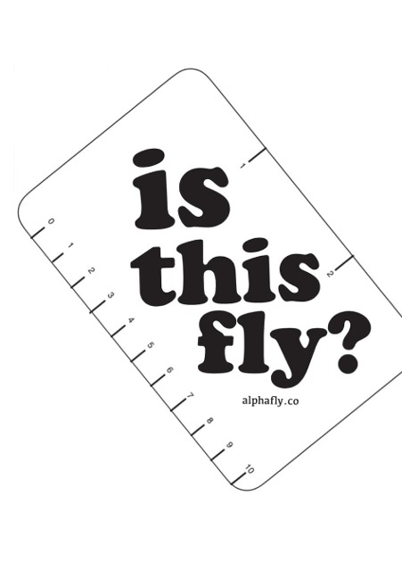 The official alphafly guidebook: is this fly?