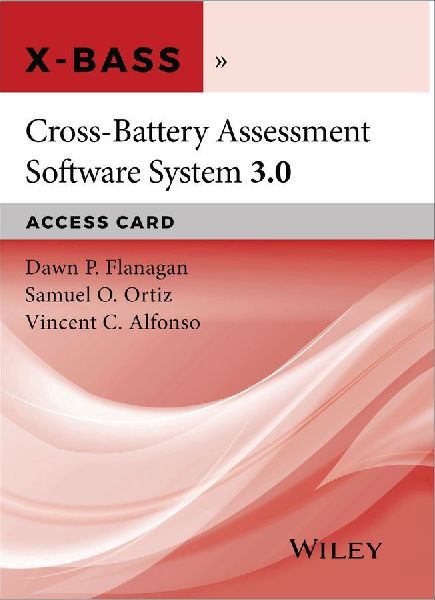 Cross-Battery Assessment Software System, Version3.0 (X-Bass 3.0) Access Card