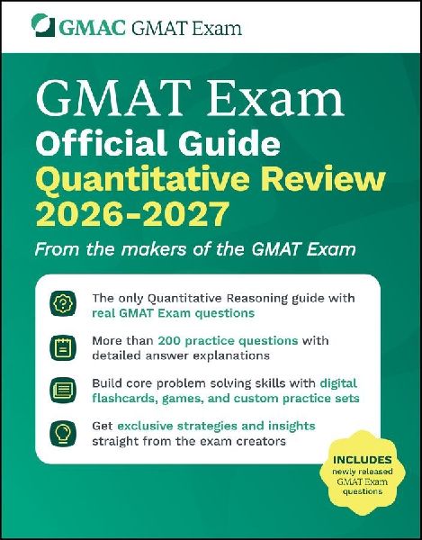 GMAT Official Guide Quantitative Review 2026 - 2027: Book + Online Question Bank