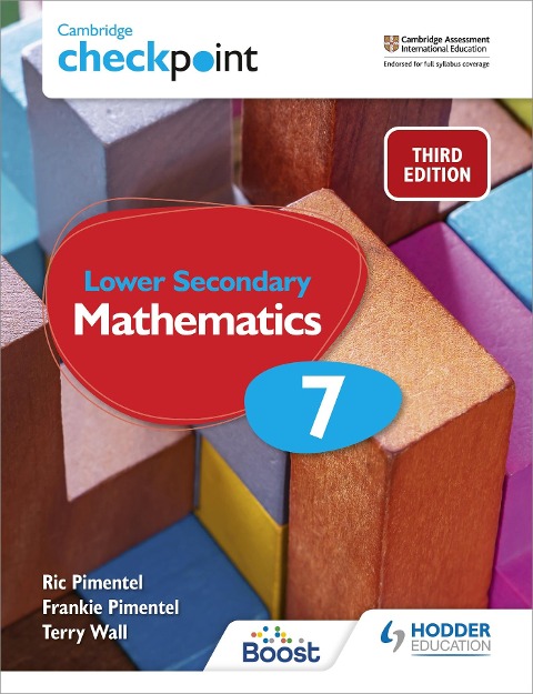 Cambridge Checkpoint Lower Secondary Mathematics Students Book 7: Third Edition