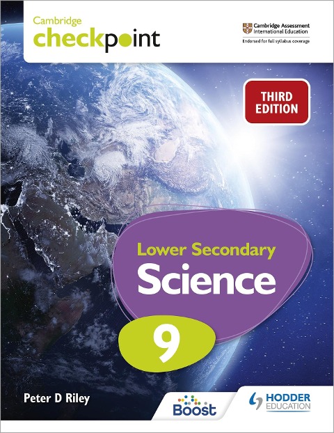 Cambridge Checkpoint Lower Secondary Science  Students Book 9: Third Edition