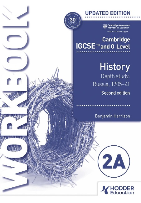 Cambridge IGCSE and O Level History Workbook 2A - Depth study: Russia, 1905-41 2nd Edition