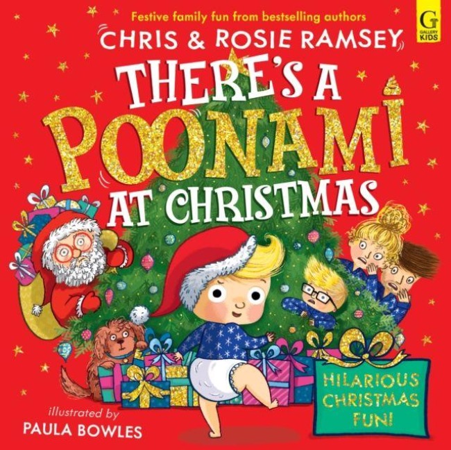 Theres a Poonami at Christmas: The explosively funny new picture book from award winning podcasters, Chris and Rosie Ramsey. The perfect Christmas gift for toddlers and children aged 3+